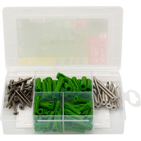 fischer Boîte Prochette Chevilles à expansion SX Plus Vert Vert clair