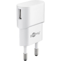 goobay 44948 chargeur d'appareils mobiles Noir Intérieure Blanc, Intérieure, Secteur, Noir