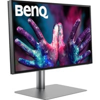BenQ PD2725U écran plat de PC 68,6 cm (27") 3840 x 2160 pixels 4K Ultra HD LED Noir Moniteur Noir/gris, 1x DisplayPort, 2x HDMI, 3x USB-A, 2x Thunderbolt, 68,6 cm (27"), 3840 x 2160 pixels, 4K Ultra HD, LED, 5 ms, Noir