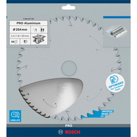 Bosch 2 608 837 780 lame de scie circulaire 25,4 cm 1 pièce(s) Aluminium, Métal non Ferreux, 25,4 cm, 3 cm, 1,8 mm, 6000 tr/min, 2,4 mm