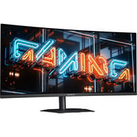 GIGABYTE MO34WQC36 QD-OLED 34" Moniteur UltraWide gaming incurvé Noir, 1x DisplayPort, 2x HDMI, 1x USB-C, 2x USB-A, 360 Hz