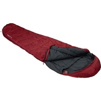 High Peak TR 400, Sac de couchage Rouge foncé/gris