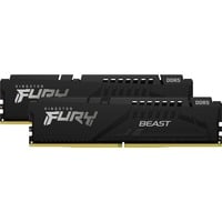 Kingston FURY 32 Go DDR5-5600 Kit, Mémoire vive Noir, KF556C40BBK2-32, Beast, XMP