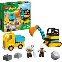 LEGO DUPLO - Le camion et la pelleteuse, Jouets de construction 10931