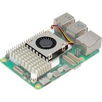Raspberry Pi Foundation Active Cooler, Refroidisseurs Chipset 4-pin PWM, 8000 rpm, aluminium