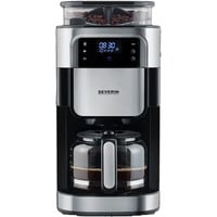 Severin KA 4814, Machine à café à filtre Noir/acier inoxydable brossé