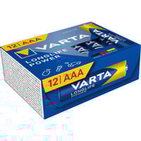 VARTA Pile Longlife Power LR03 Boîte, AAA (Micro), Batterie 