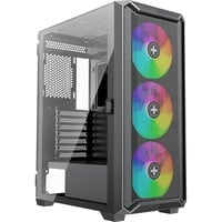 Xilence XILENT BLADE II X613 boîtier midi tower Noir | 3x USB-A | RGB | Window