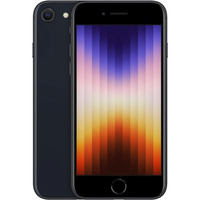 Apple iPhone SE 3. Generation (2022) 64GB Reconditionné smartphone Noir | 64 Go | iOS 15 | Dual-SIM