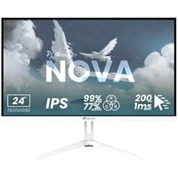 Arozzi Nova 24T1K200 23.8" Moniteur gaming Blanc, 1x DisplayPort, 1x HDMI, 200 Hz