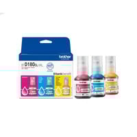 Brother BTD180CLVAL Bouteilles d'encre couleur multipack | 3 couleurs Original, Cyan, Magenta, Jaune, Brother, DCP-T580DW, DCP-T583DW, DCP-T780DW, 5000 pages, 3 pièce(s)
