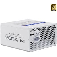Chieftec Vega PPG-750-CW unité d'alimentation d'énergie 24-pin ATX ATX Blanc alimentation  750 watt Blanc, 1x 12V-2x6, 4x PCIe, 750 W, 100 - 240 V, 50/60 Hz, Actif, 100 W, 100 W