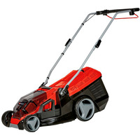 EINHELL Tondeuse à gazon sans fil GE-CM 36/36 Li M - Solo, 36 volts (2x18V) Rouge/Noir