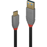 Lindy Câble USB 3.2 Type A vers C, Anthra Line Gris