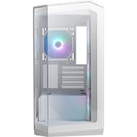 MSI MAG PANO M100R PZ Micro Tower Blanc boîtier midi tower Blanc | 1x USB-A | 1x USB-C | RGB | Verre Trempé