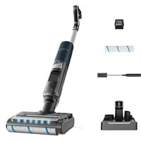 Rowenta X-Clean 7, Aspirateur sec/humide Bleu foncé/chrome