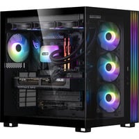 ALTERNATE Gaming-PC Window Edition • RTX 5080 • Intel® Core™ Ultra 7 265KF • 32 GB RAM, PC gaming Noir/transparent