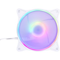 Alphacool Rise Aurora Ventilateur 120 mm 120x120x25mm ventilateur de boîtier RGB  Blanc, 120 x 120 x 25 mm, PWM