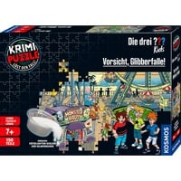 KOSMOS Puzzle policier Les trois ??? Kids : Attention au piège gluante 