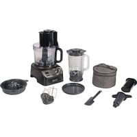 Kenwood FDM72.990BK robot de cuisine 1000 W 3 L Noir Balances intégrées Noir, 3 L, Noir, Rotatif, Tactile, 1,5 L, Verre, Acier inoxydable