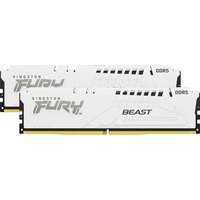 Kingston FURY 64 Go DDR5-5200 (2x 32 Go) mémoire vive Blanc, KF552C40BWK2-64, XMP 3.0