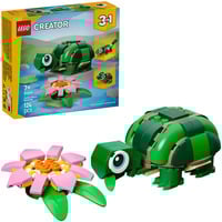 LEGO Creator 3-en-1 Tortue avec Nénuphar, Jouets de construction 