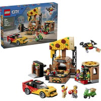 LEGO Expérience de livraison de pizza en ville avec véhicules, Jouets de construction 