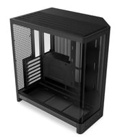 NZXT H6 boîtier midi tower Noir | 2x USB-A | 1x USB-C | Verre trempé
