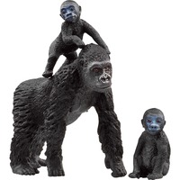 Schleich Wild Life - Enclos des gorilles, Figurine 