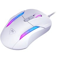 Turtle Beach Kone II - Souris Gaming RGB Ergonomique Filaire, Capteur Optique 26000 DPI, Interrupteurs Optiques 100 M de Clics, 23 Entrées Personnalisables, Molette 4D, Patins en PTFE pur - Blanc Blanc, Capteur Optique 26000 DPI, Interrupteurs Optiques 100 M de Clics, 23 Entrées Personnalisables, Molette 4D, Patins en PTFE pur - Blanc, Droitier, Optique, USB Type-A, 26000 DPI, Blanc