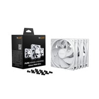 be quiet! Pure Wings 3 - Reverse, Ventilateur de boîtier Blanc, 3 pièces