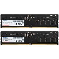 ADATA AD5U560032G-DT module de mémoire 64 Go 2 x 32 Go DDR5, Mémoire vive Noir, 64 Go, 2 x 32 Go, DDR5, 5600 MHz, 288-pin DIMM