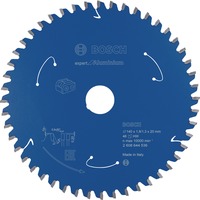 Bosch 2608644536 Kreissägeblatt 140 x 20 mm Zähneanzahl 48 1 St. lame de scie circulaire 14 cm 1 pièce(s) Pointe au carbure de tungstène (TCC), Aluminium, 14 cm, 2 cm, 10000 tr/min, Bosch