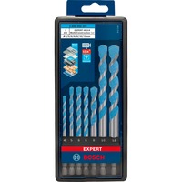 Bosch Set de forets EXPERT HEX-9 MultiConstruction, 7 pièces, Jeu de mèches de perceuse 