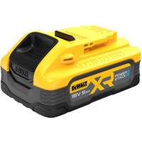 DEWALT Batterie Powerstack DCBP518, 18 volts 5Ah Jaune/Noir