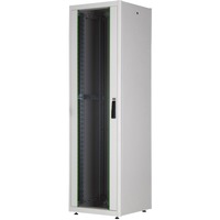 Digitus Armoire réseau de série Dynamic Basic - 600 x 600 mm (lxp), Armoire informatique Gris clair, Rack autonome, 600 kg, Gris
