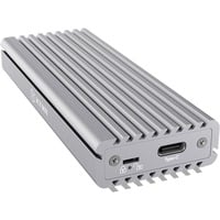ICY BOX IB-1817Ma-C31 Enceinte ssd Argent M.2, Boîtier disque dur Aluminium, Enceinte ssd, M.2, PCI Express 3.0, 10 Gbit/s, Connectivité USB, Argent