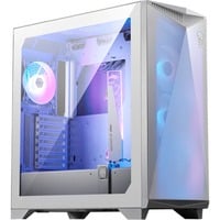 MSI MPG Gungnir 300R AIRFLOW WHITE Midi Tower Blanc, boîtier pc Blanc | 2x USB-A | 1x USB-C | RGB | Verre Trempé