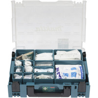 Makita Trousse de premiers secours dans l'organisateur MAKPAC P-84919 Bleu/transparent