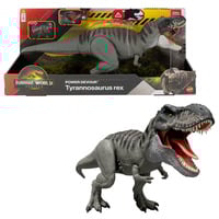 Mattel JURASSIC WORLD POWER DEVOUR Tyrannosaurus rex, Figurine Jurassic World POWER DEVOUR Tyrannosaurus rex, 4 an(s), Multicolore, Plastique