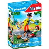 PLAYMOBIL City Life - Secouriste avec blessé, Jouets de construction 71245