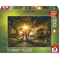 Schmidt Spiele Terry Redlin : Éclat printanier magnifique, Puzzle 