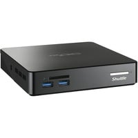 Shuttle XPC Nano System NS03A, Android OS, Rockchip RK3568, 2 GB RAM, 32GB eMMC, 2 xHDMI, 1x LAN, Wifi, fanless, fonctionnement permanent 24/7 Noir, Android OS, Rockchip RK3568, 2 GB RAM, 32GB eMMC, 2 xHDMI, 1x LAN, Wifi, fanless, fonctionnement permanent 24/7, Rockchip, RK3568, 2 Go, DDR4-SDRAM, 32 Go, Android 11