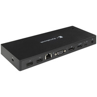 Toshiba Dynabook USB-C Dock reconditionné, Station d'accueil Noir