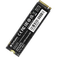 Verbatim Vi3000 256 Go M.2 PCI Express 3.0 NVMe SSD 256 Go, M.2, 3100 Mo/s
