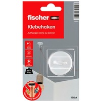 fischer GOW Crochets adhésifs Multipack, 3 pièces Blanc