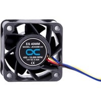 Alphacool 24826 système de refroidissement d’ordinateur Universel Ventilateur 4 cm Noir 1 pièce(s) ventilateur de boîtier Noir, 40 x 40 x 28 mm, PWM, Ventilateur, 4 cm, 400 tr/min, 15000 tr/min, 49,2 dB, 38,39 m³/h