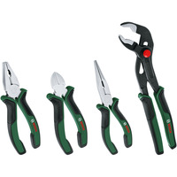 Bosch 1600A02W7K, Set de pinces Vert/Noir