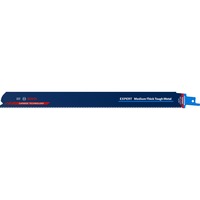 Bosch 2 608 900 377 Lame de scie sauteuse, à chantourner et sabre Lames de scie sauteuse Acier fin au carbone 1 pièce(s) Lames de scie sauteuse, Acier inoxydable, Acier, Acier fin au carbone, Bleu, 25 cm, 2,5 mm