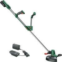 Bosch Universal GrassCut 18V-260 26 cm Batterie Noir, Vert, Coupe-bordures Vert/Noir, Débroussailleuse et coupe-bordure 2-en-1, 26 cm, Fil de nylon, Poignée arrondie, Nylon, 1.6mm x 6m